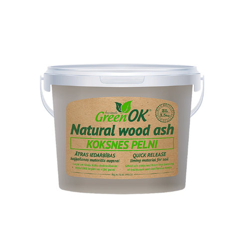 Naturalny popiół drzewny