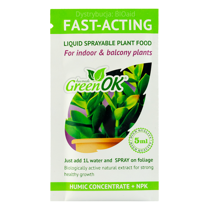 Bioaktywny nawóz do roślin domowych i balkonowych 5 ml