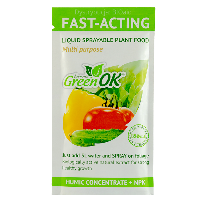 Bioaktywny nawóz do szklarni i ogrodów 25 ml